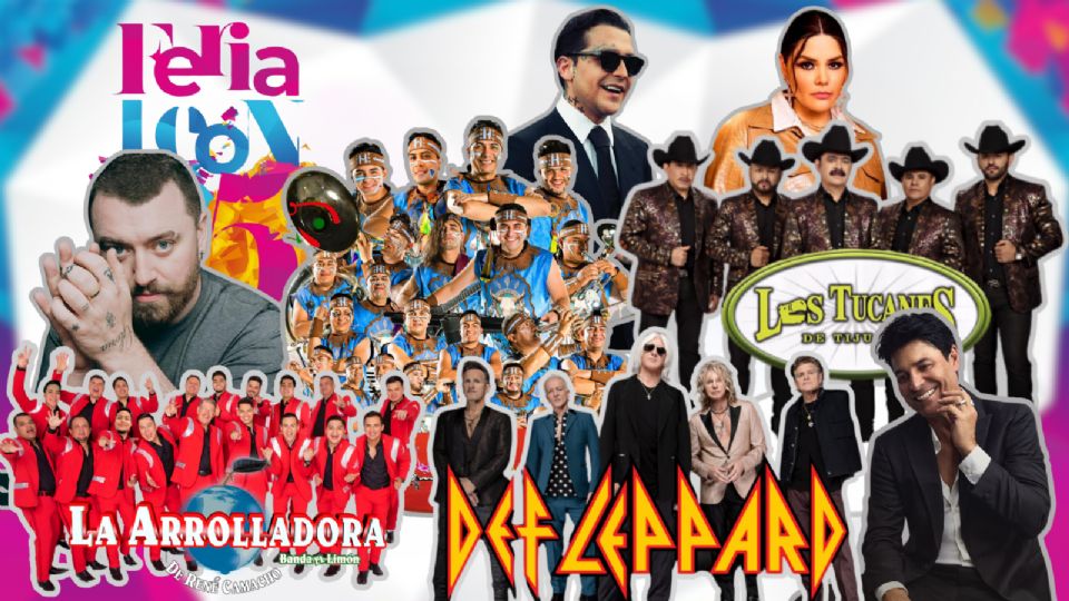 Estos son los artistas que se presentarán en la velaria de la Feria Estatal León 2025