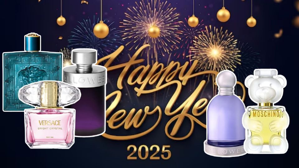 Conoce los mejores perfumes para iniciar el año 2025.