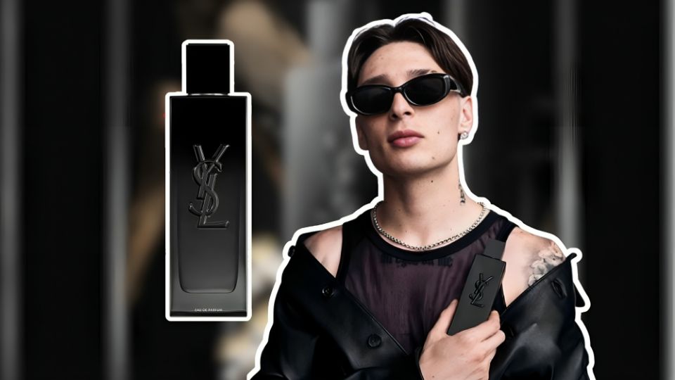 ¿A qué huele el perfume Yves Saint Laurent que promociona Peso Pluma y cuánto cuesta?