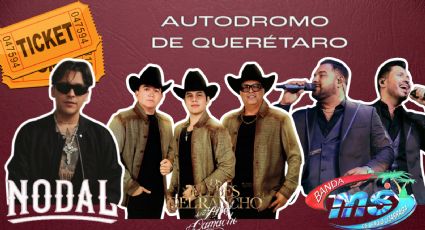 Christian Nodal, Banda MS y Los Plebes del Rancho en el Autódromo de  Querétaro: Lista completa de zonas y precios para su concierto del 2025