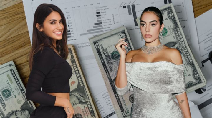 ¿Quién tiene más dinero, Georgina Rodríguez o Antonella Roccuzzo? Esto dice la IA