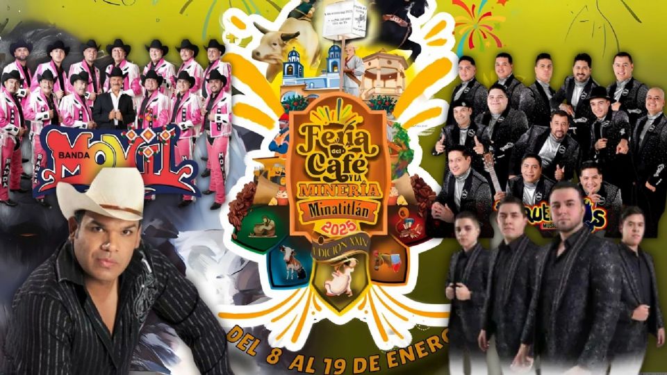 Feria de Colima 2025 Cartelera de artistas