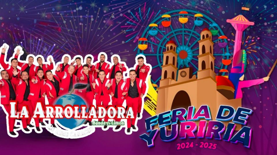 Feria Yuriria en Guanajuato 2024-2025 La Arrolladora