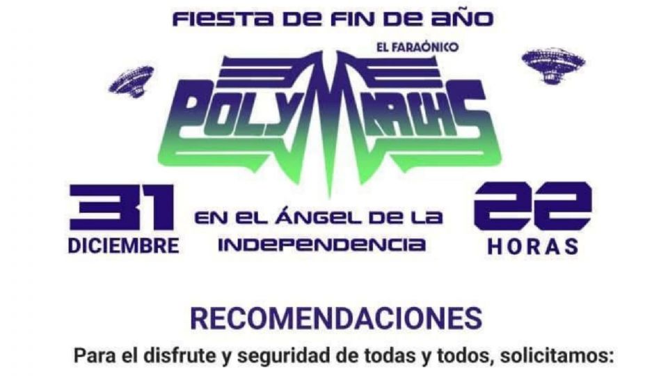 Conoce las recomendaciones y consejos para disfrutar del concierto gratis de Polymarchs.