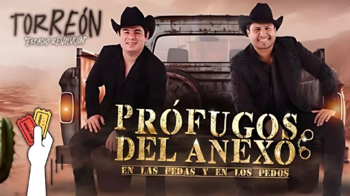 Prófugos del Anexo en Torreón: Esto debes saber si asistirás al concierto este fin de semana