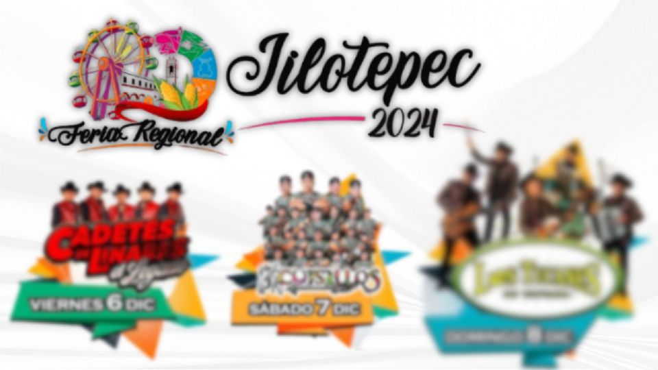 Cartelera de artistas para este fin de semana en la Feria Jilotepec 2024