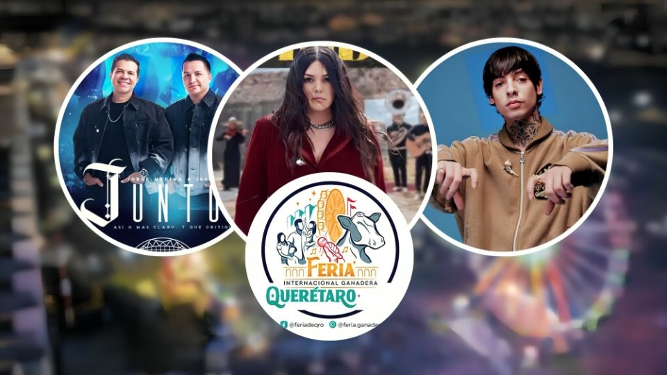 ¿Qué artistas se presentará del 9 al 15 de diciembre en la Feria de Querétaro 2024?