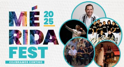 Mérida Fest 2025: Programa completo de artistas y actividades de HOY 10 de enero