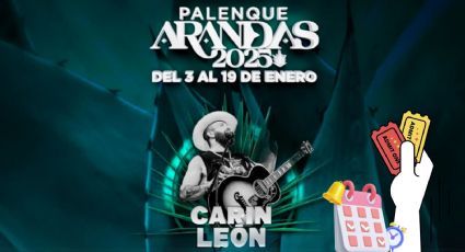 ¿Cómo y cuándo ver a Carin León en el Palenque Arandas 2025? Este es el precio de los boletos