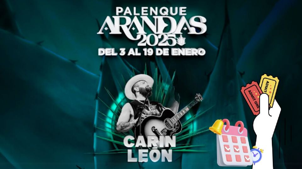 Carin León en el Palenque de Arandas 2025