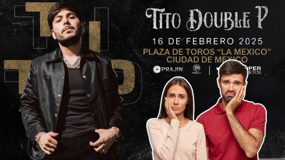 ¿Qué parará con el concierto de Tito Double P en la Plaza de Toros CDMX?