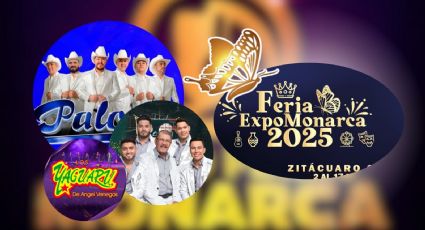 Feria Monarca Zitácuaro 2025: ¿Cuándo se presentará GRATIS Grupo Palomo, Los Yaguarú y más en Michoacán?