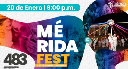 Mérida Fest 2025: Programa de actividades GRATIS para HOY 20 de enero