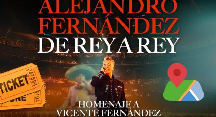 Alejandro Fernández anuncia nuevas fechas para su gira “De Rey a Rey": Ciudades y precio de los boletos