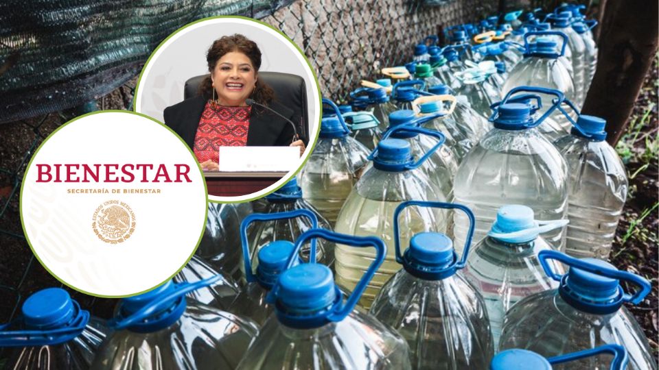 Clara Brugada planea repartir garrafones de 19 litros de agua en toda la CDMX por solo 5 pesos