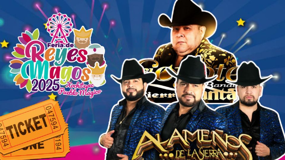 Estos son los artistas que se presentarán en la Feria de Reyes Xochitepec 2025