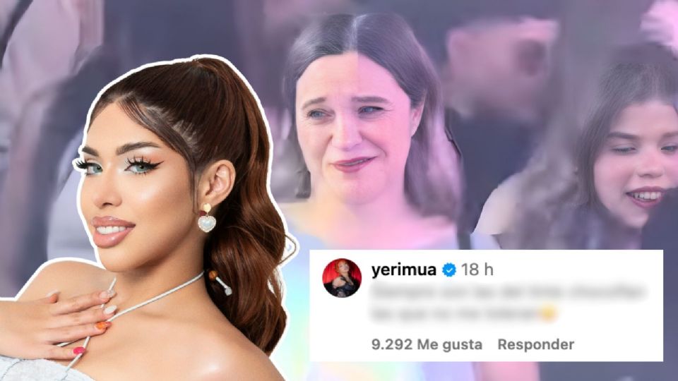 Yeri Mua responde a la mujer que la juzgó con la mirada.