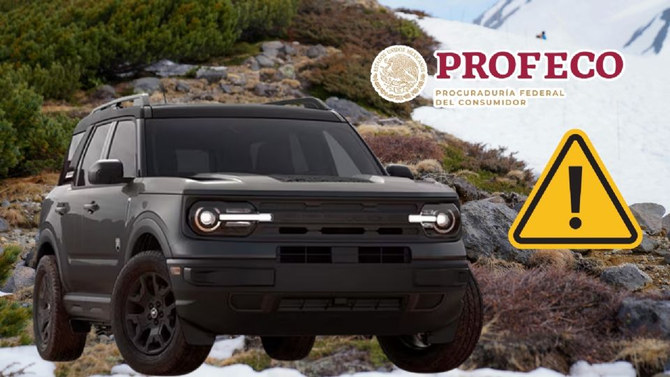 Profeco emite llamado a revisión para más de 10 mil vehículos de la marca FORD