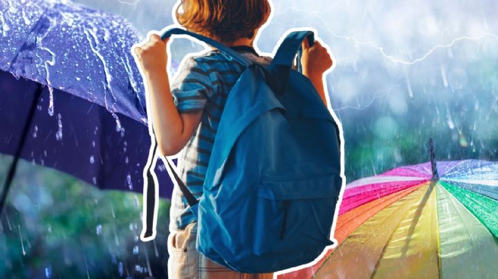 Cancelan clases HOY por mal clima: este estado activa alerta de Protección Civil