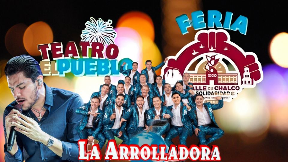 Fechas y artistas confirmados para la Feria Xico Valle de Chalco 2025