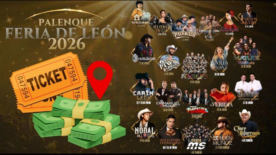 Boletos Palenque León 2026.