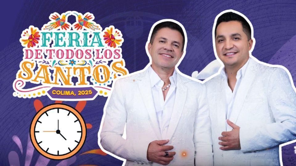 Jorge Medina y Josi Cuen se presentarán HOY en la Feria de Todos los Santos Colima 2025.