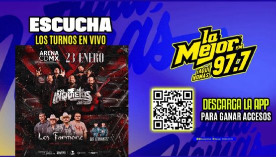 Gana boletos para ver a los Inquietos del Norte