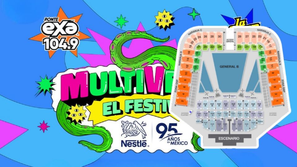 Cada boleto tiene un acceso distinto según la zona que indique tu pase.