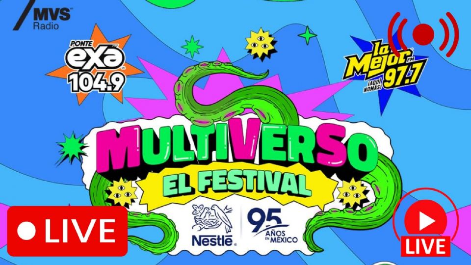 Disfruta el Festival Multiverso Nestlé 95 años desde la comodidad de tu casa.