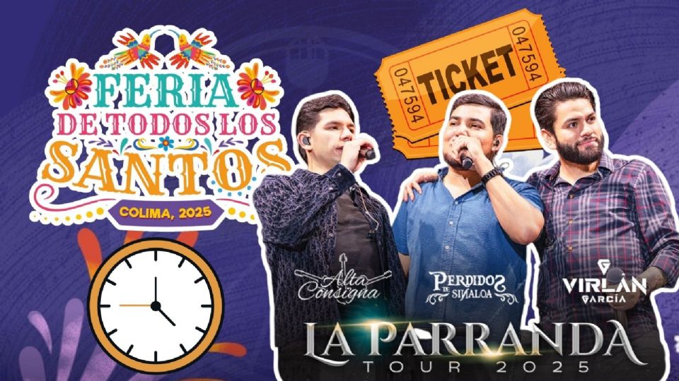 La Parranda Tour se presentará HOY en la Feria de Todos los Santos Colima 2025