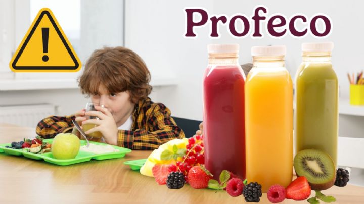 Las marcas de jugos que no recomienda Profeco por su contenido edulcorante