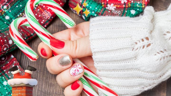 Las uñas y colores que serán tendencia en Navidad 2025