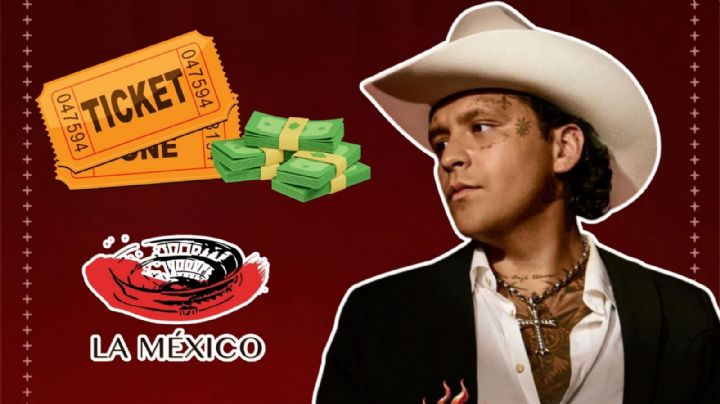 Christian Nodal en la Plaza de Toros México 2026: Fecha y venta de boletos para su concierto en CDMX