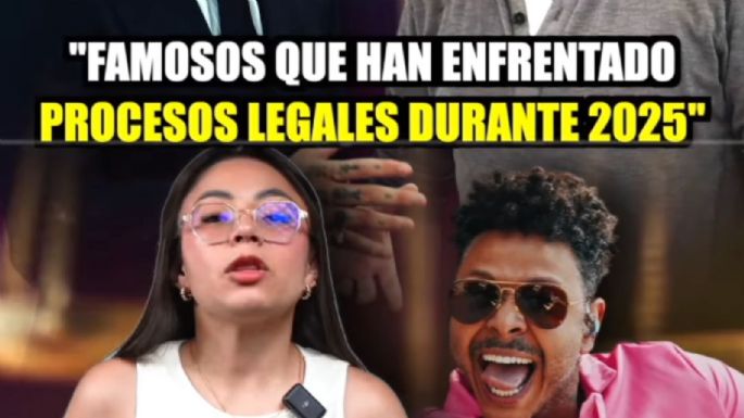 Famosos que enfrentaron procesos legales en 2025: los casos que marcaron el año del espectáculo