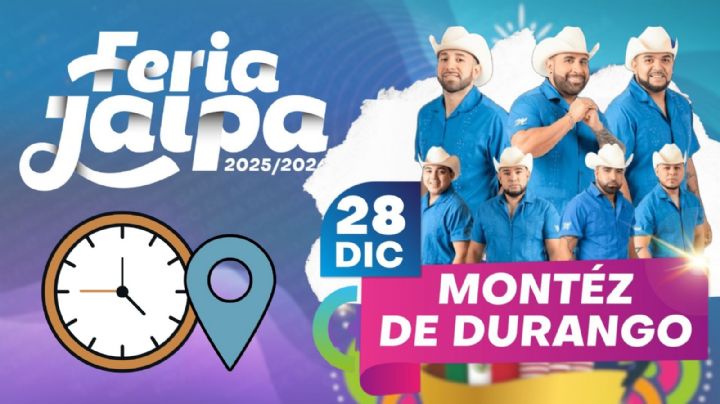 Feria Regional Jalpa 2025-2026: Programa completo de artistas y actividades GRATIS HOY 28 de diciembre en Zacatecas