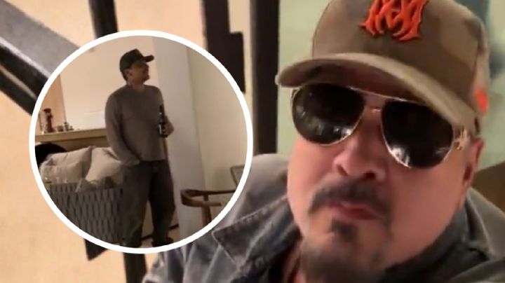 VIDEO | Pepe Aguilar presume a Christian Nodal como “mi yerno” en fiesta privada