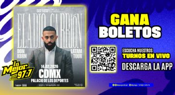 Gana Boletos para ver a Eladio Carrion