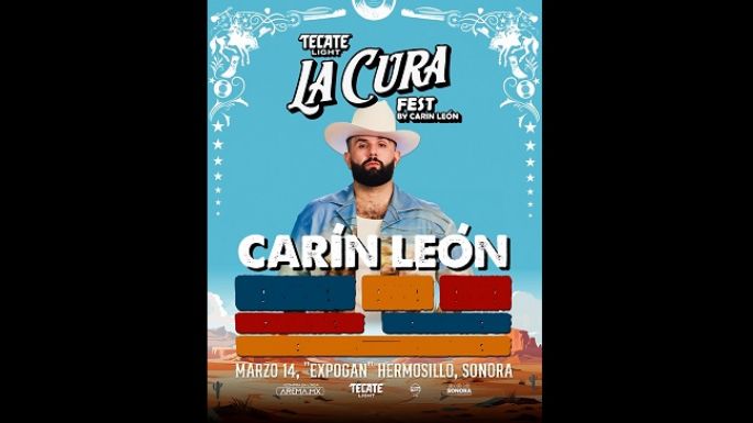 Carín León anuncia “La Cura Fest”, su primer festival de música