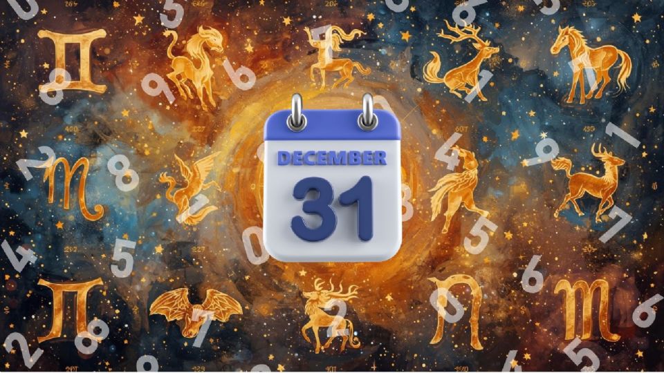 Números de la suerte del 31 de diciembre para cada signo zodiacal.