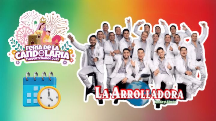 Feria de la Candelaria Tlaquiltenango 2025: ¿A qué hora empieza el concierto de La Arrolladora HOY 12 de febrero?