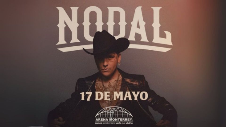 Christian Nodal anuncia concierto en Monterrey