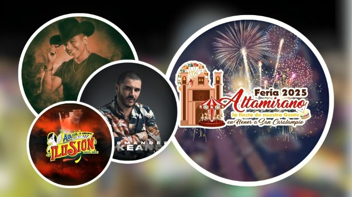 Feria Altamirano 2025: ¿Qué artistas se presentarán en honor al Santo Patrono San Caralampio?