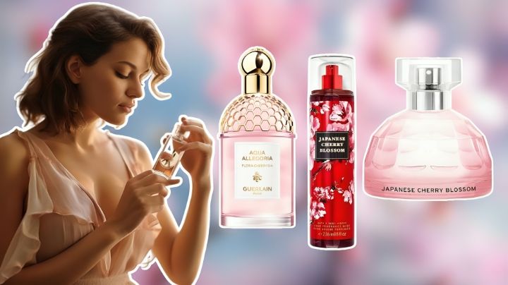 Primavera 2025: 5 perfumes para mujeres ‘Cherry Blossom’ que te harán sentir fresca y juvenil