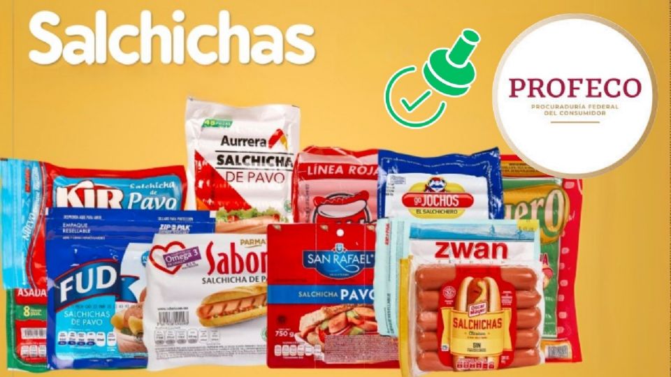 Salchichas aprobadas por PROFECO para su consumo