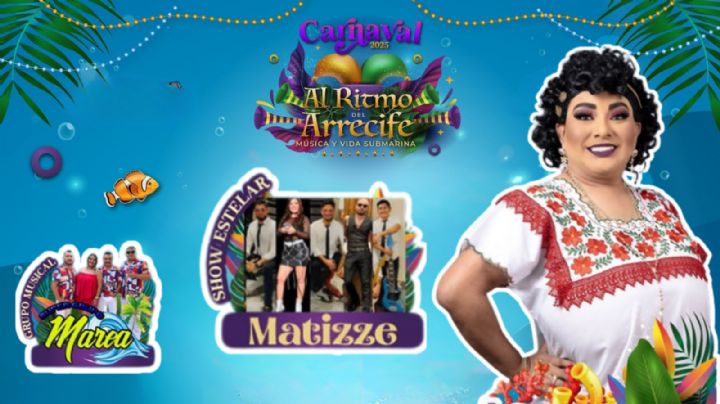 Carnaval Al Ritmo del Arrecife 2025: Programa completo de artistas y  actividades de HOY en la INAUGURACIÓN