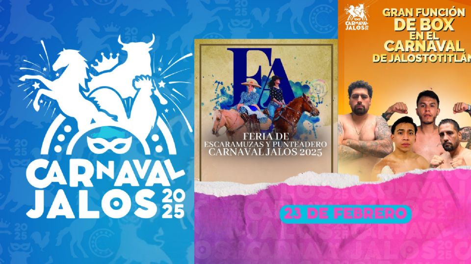 Estas son las actividades que habrá hoy en el Carnaval Jalostotitlán 2025