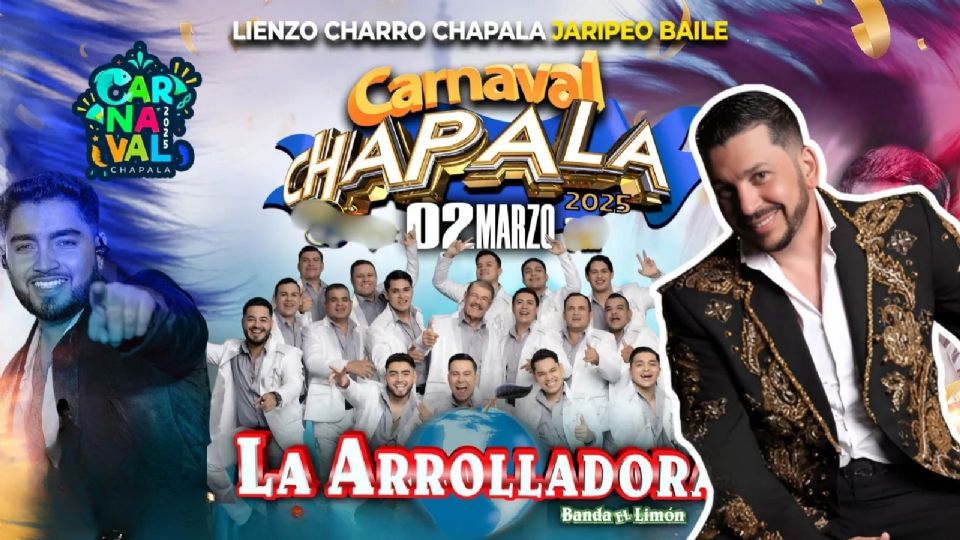 Luis Ángel El Flaco se suma al cartel del Carnaval Chapala 2025