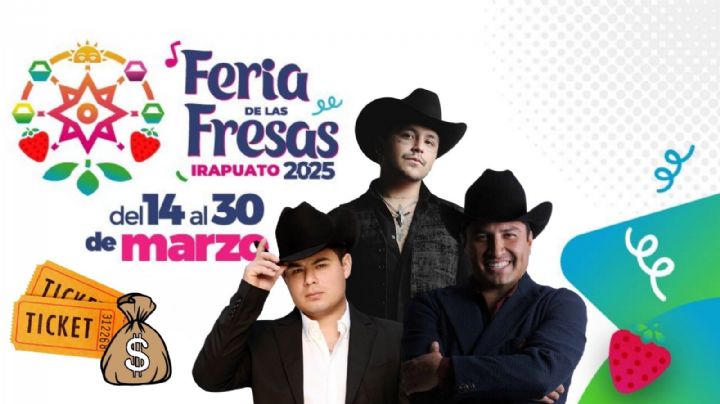 Feria de las Fresas Irapuato 2025: ¿Qué artistas se presentarán en el Palenque? Fechas y precios