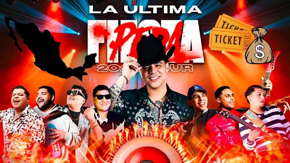 Lista de precios para los conciertos de Grupo Firme en México