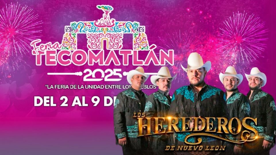 Los Herederos de Nuevo León en la Feria Tecomatlán 2025